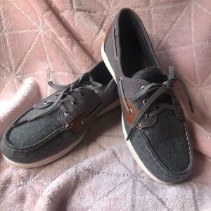 Sperry fabric boat shoes